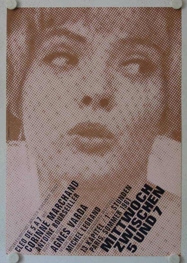 Cleo from 5 to 7 re-release german movie poster